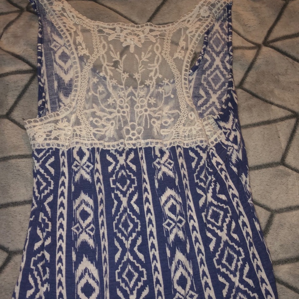 Blue & White Tank - Picture 2 of 2